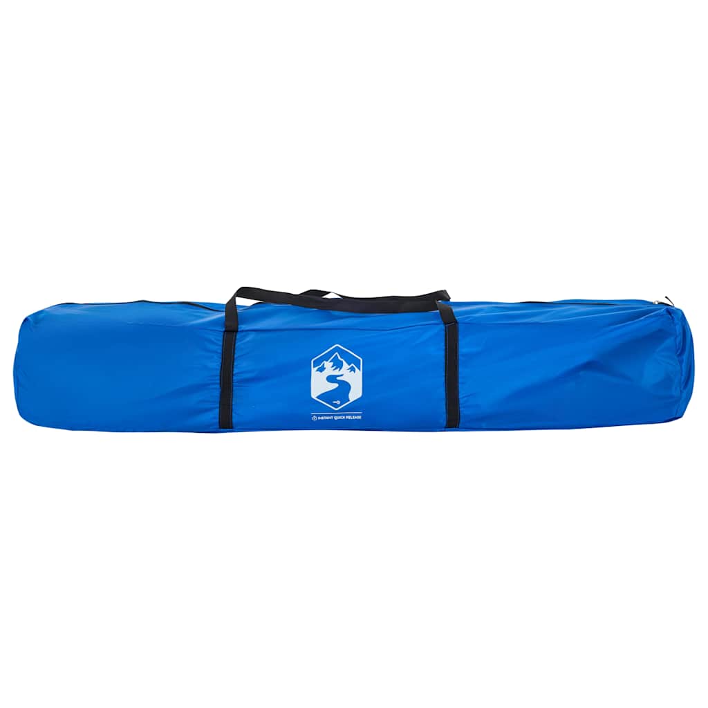 Beach Tent 4 Persons Azure Blue Quick Release Waterproof