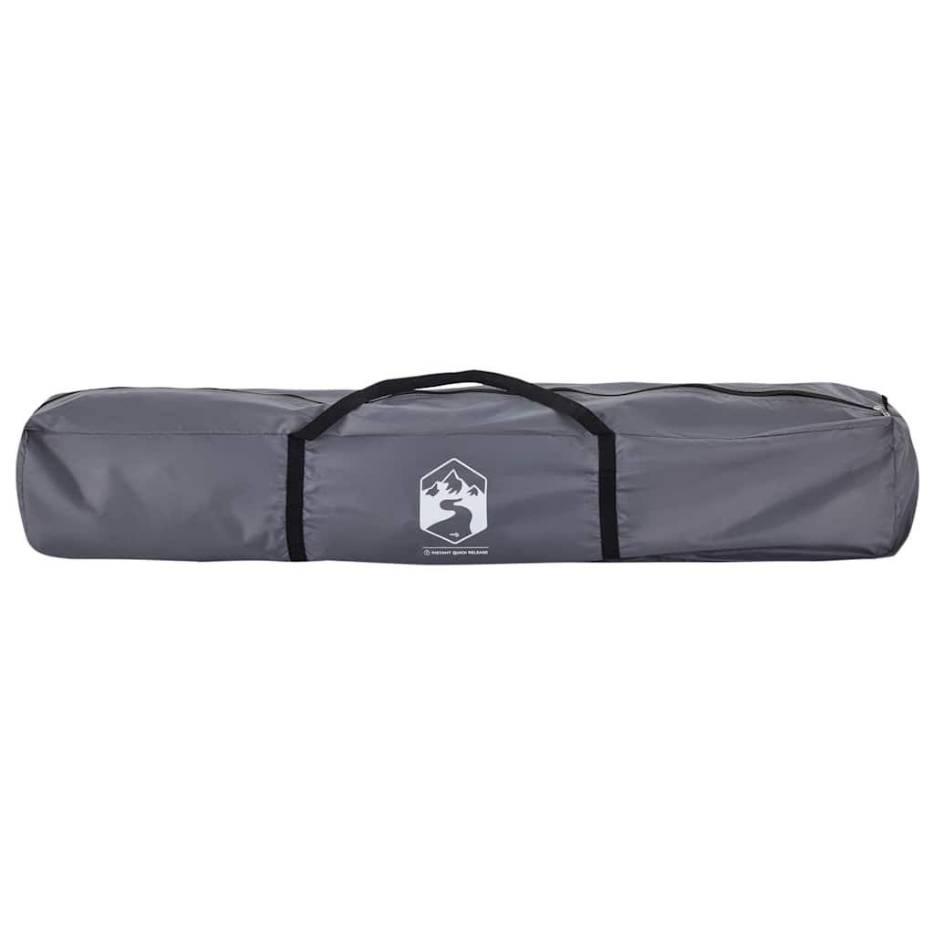 Beach Tent 4 Persons Gray Quick Release Waterproof