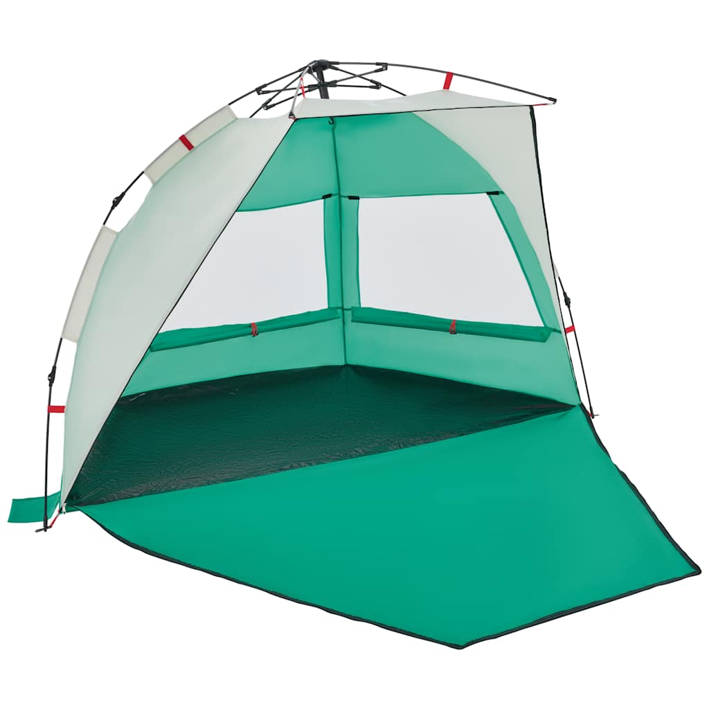 Beach Tent 2 Persons Sea Green Quick Release Waterproof