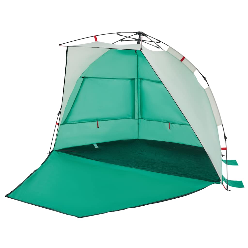 Beach Tent 2 Persons Sea Green Quick Release Waterproof