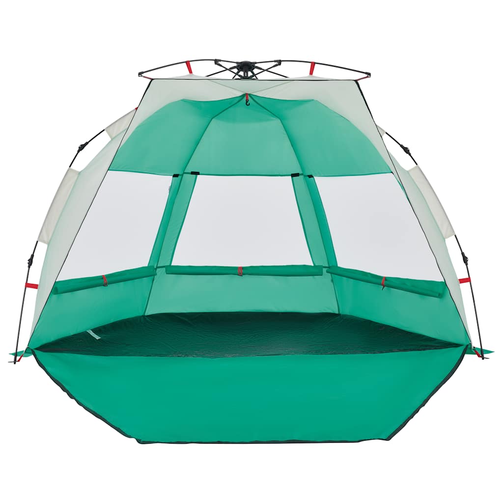 Beach Tent 2 Persons Sea Green Quick Release Waterproof