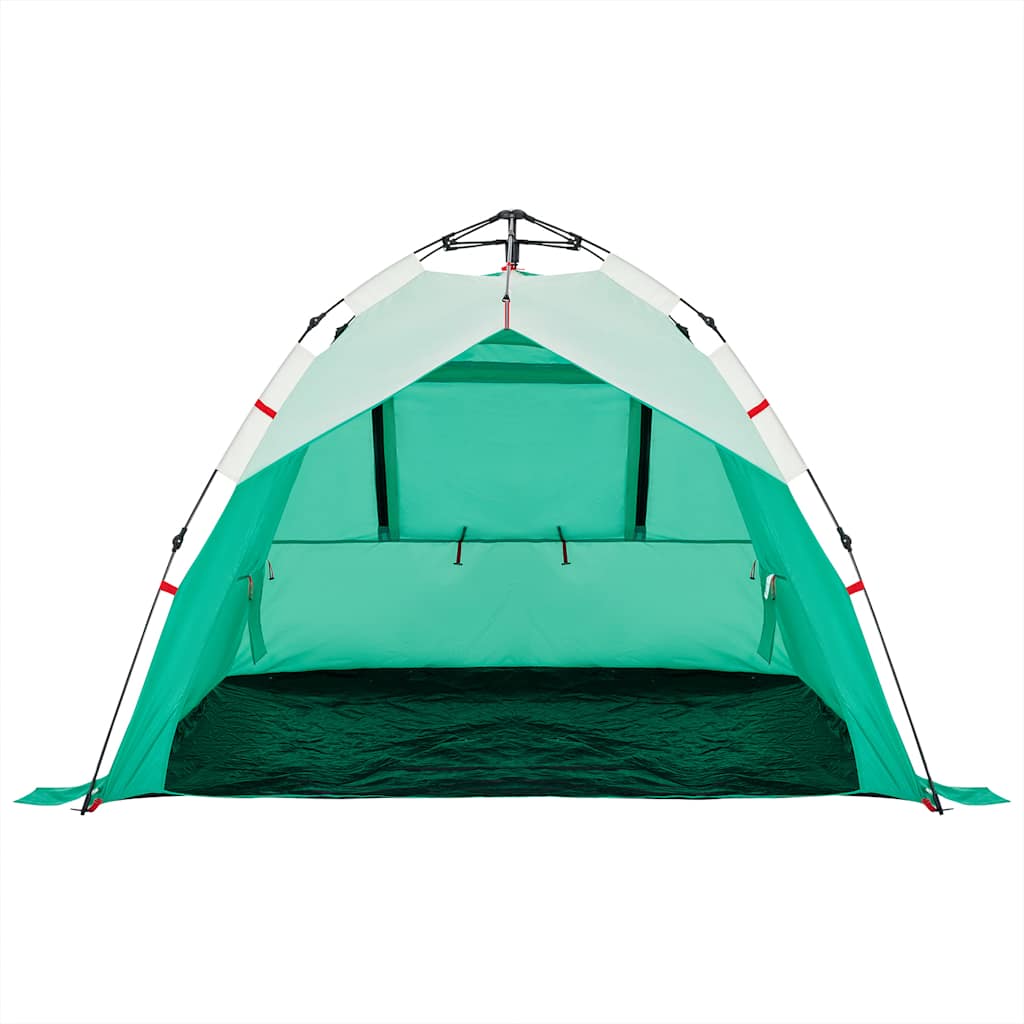 Beach Tent 3 Persons Sea Green Quick Release Waterproof