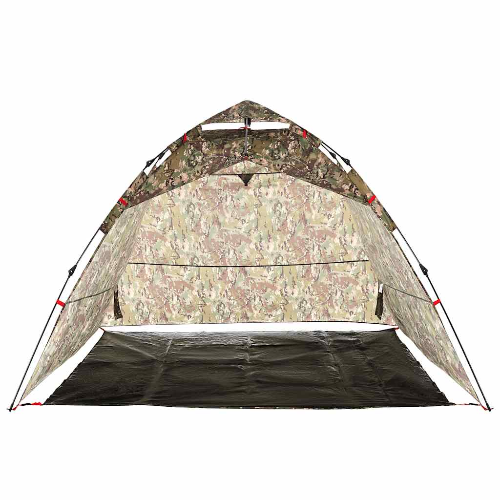 Angelzelt 4 Personen Tarnmuster Quick Release