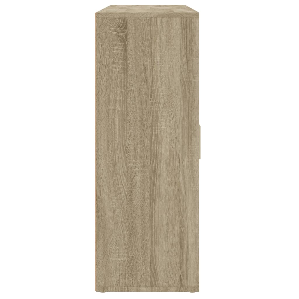 Sideboards 3 pcs. Sonoma oak 60x31x84 cm wood material