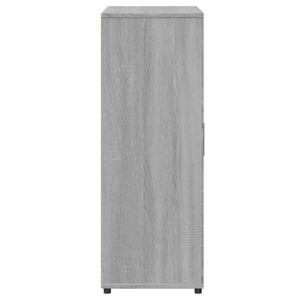 Sideboards 2 pcs. Grey Sonoma 60x31x84 cm wood-based material