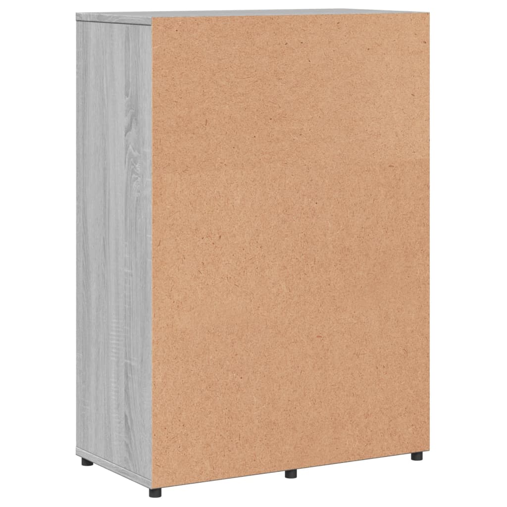 Sideboards 2 pcs. Grey Sonoma 60x31x84 cm wood-based material
