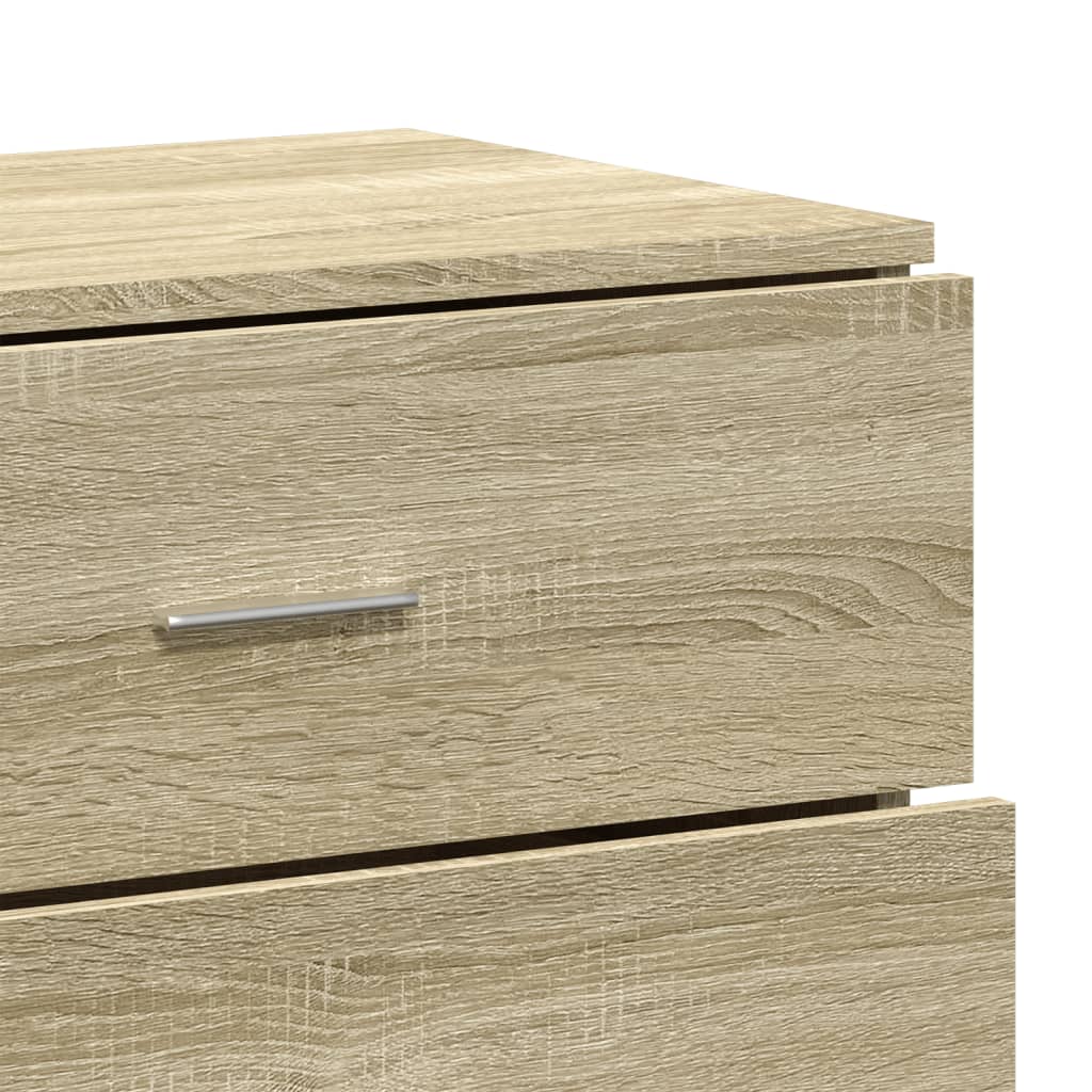 Sideboards 3 pcs. Sonoma oak wood material