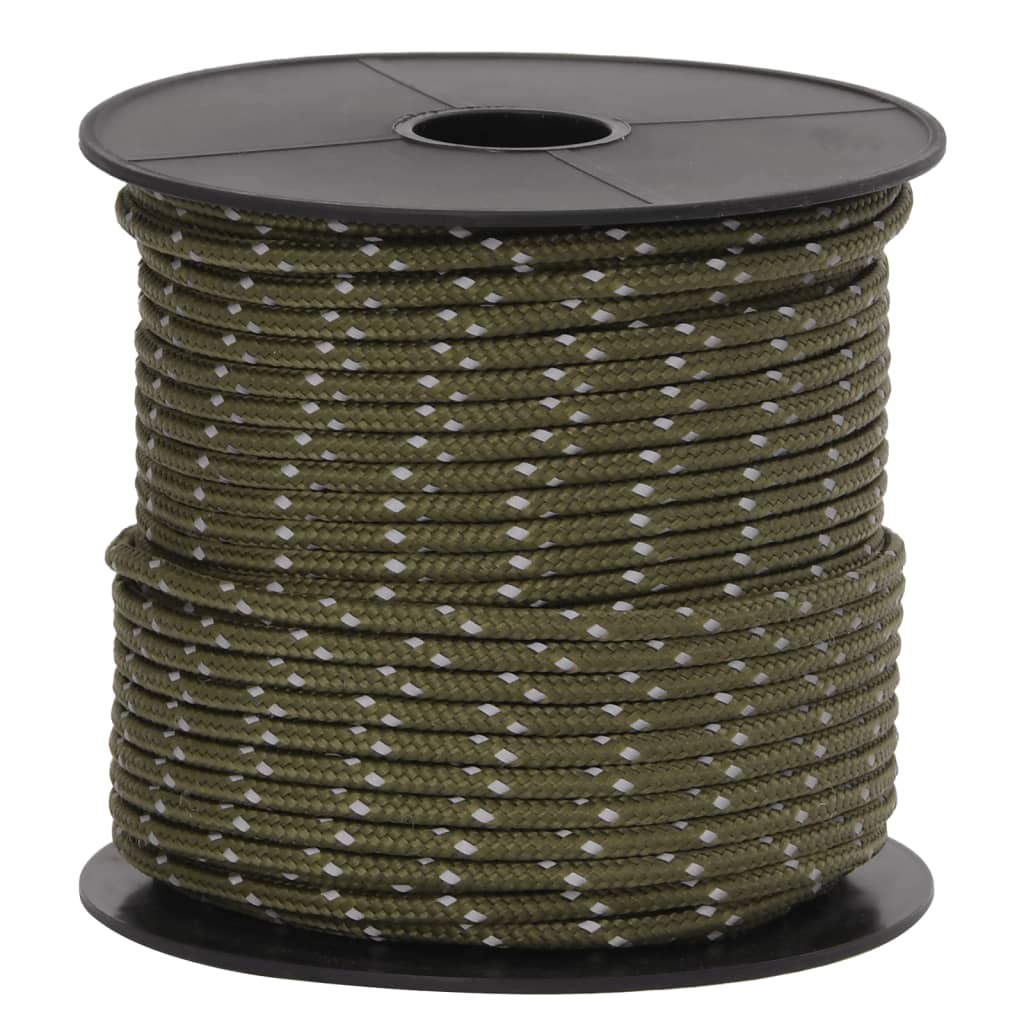 Tent rope reflective with rope tensioners 50 m 4 mm