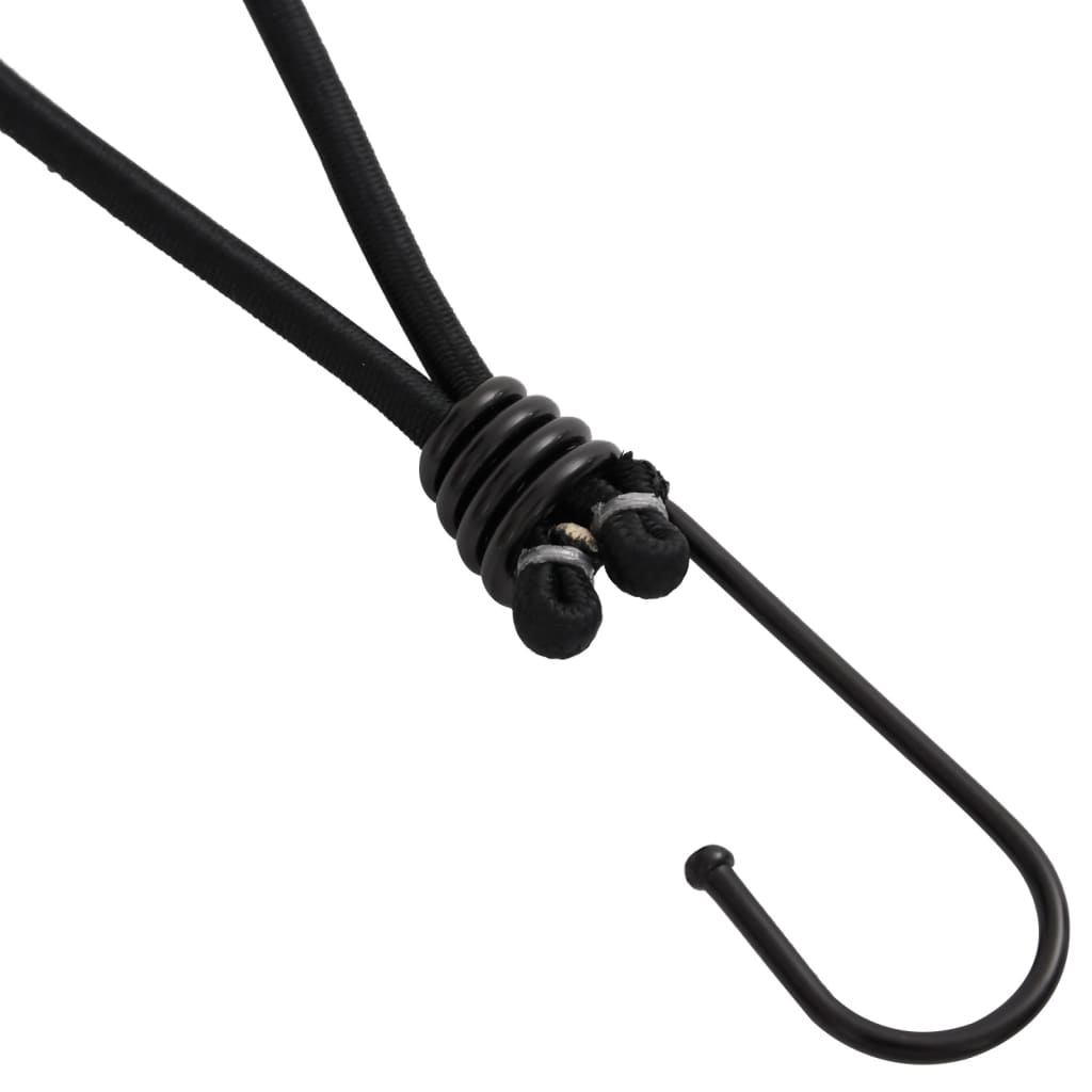 Tensioning rubber bands with hooks 50 pcs. 17 cm