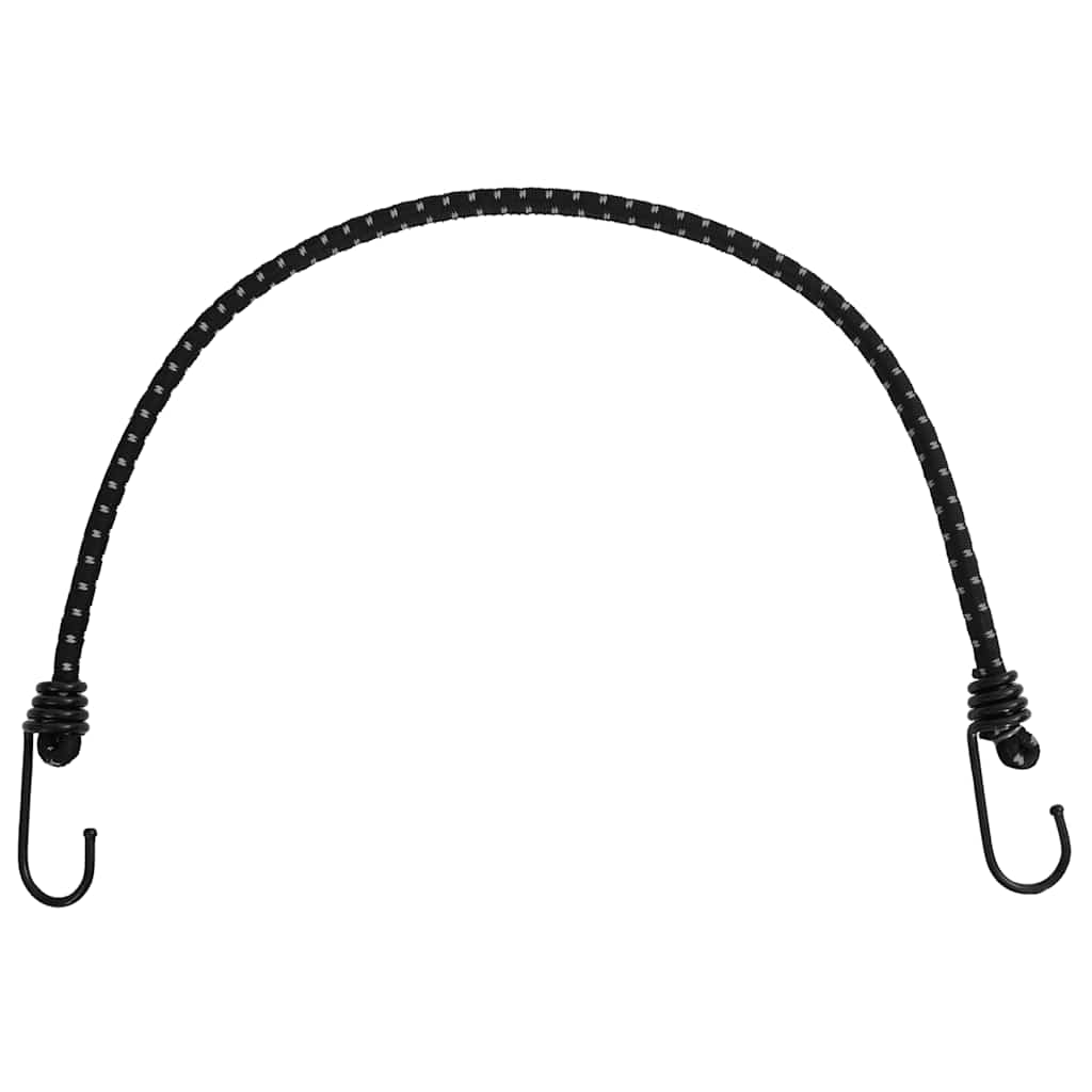Gummiseile Reflektierend mit Haken 50 Stk. 59 cm
