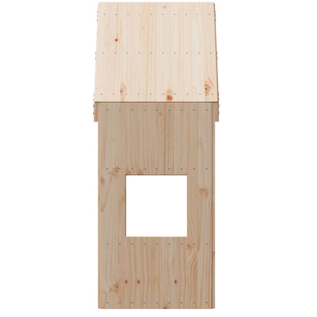 Dach für Kinderbett 55x99x139,5 cm Massivholz Kiefer