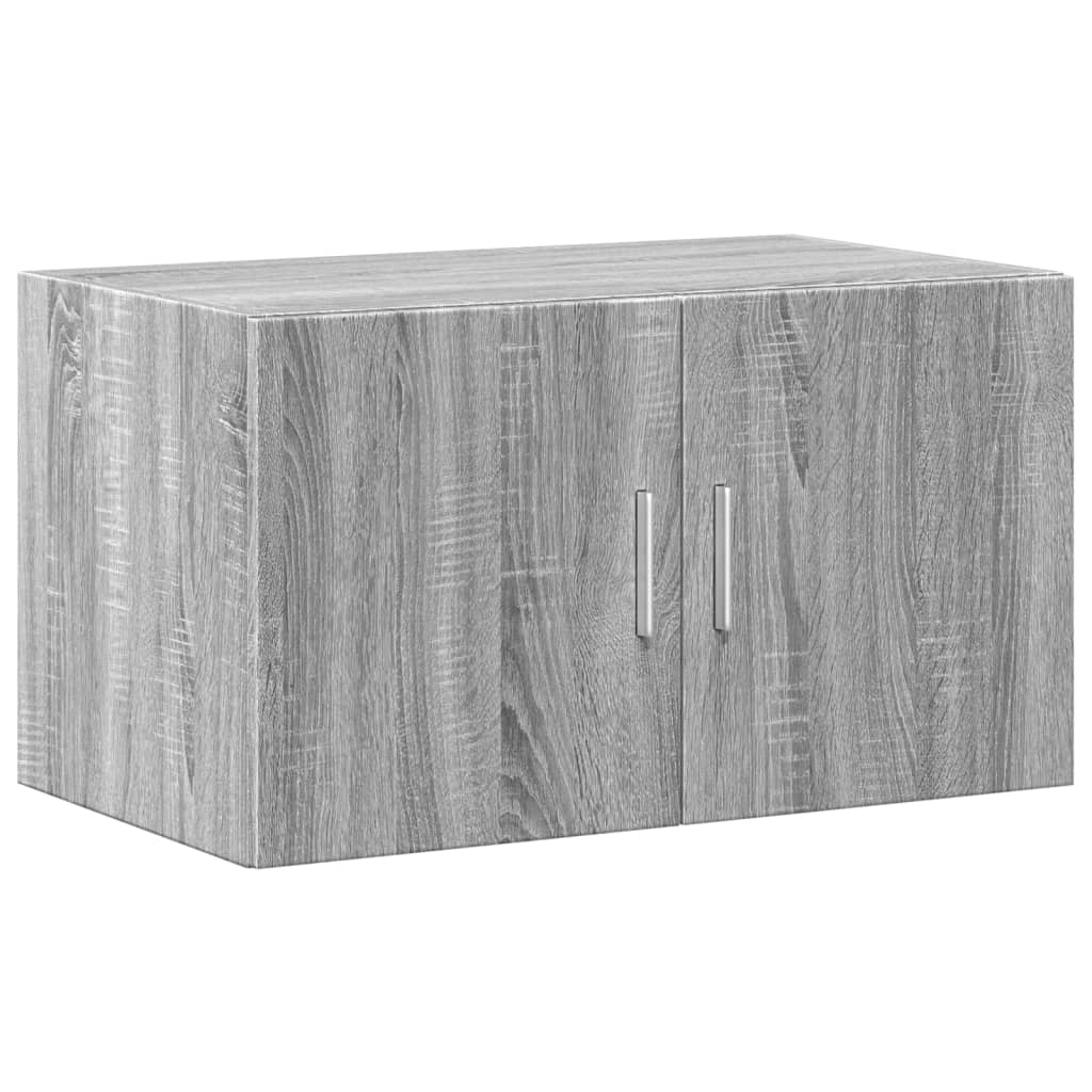 Tall cabinet grey Sonoma 70x42.5x225 cm wood material