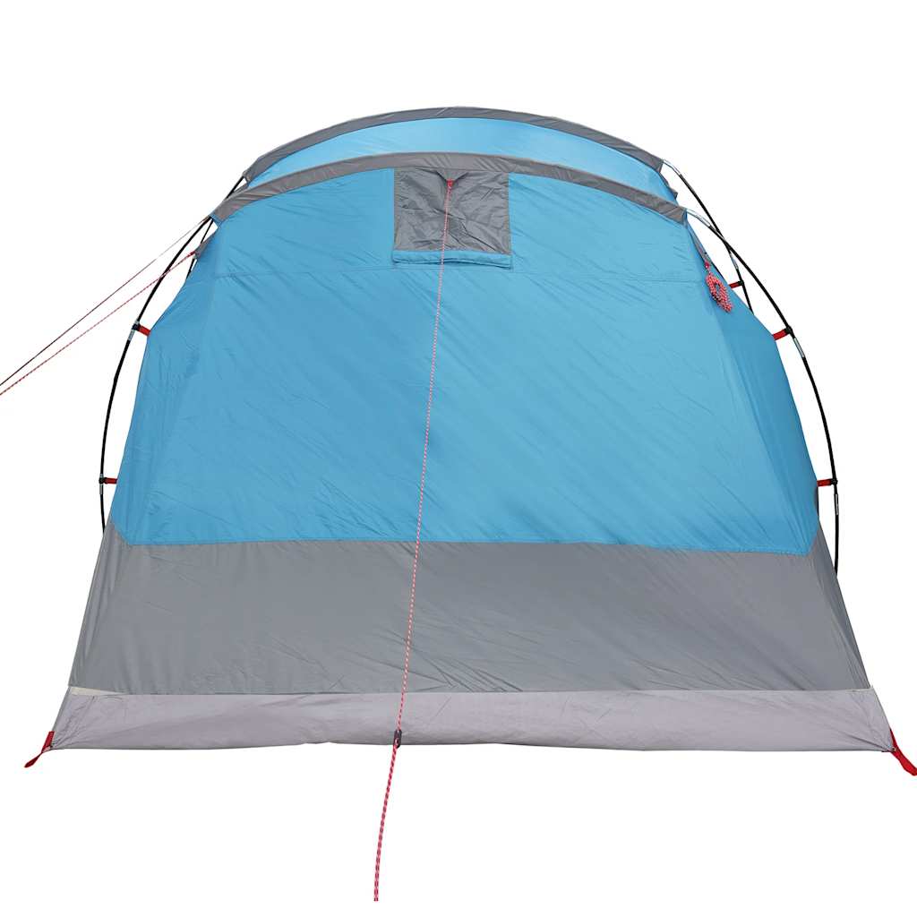 Tunnel Family Tent 6 Persons Blue Waterproof