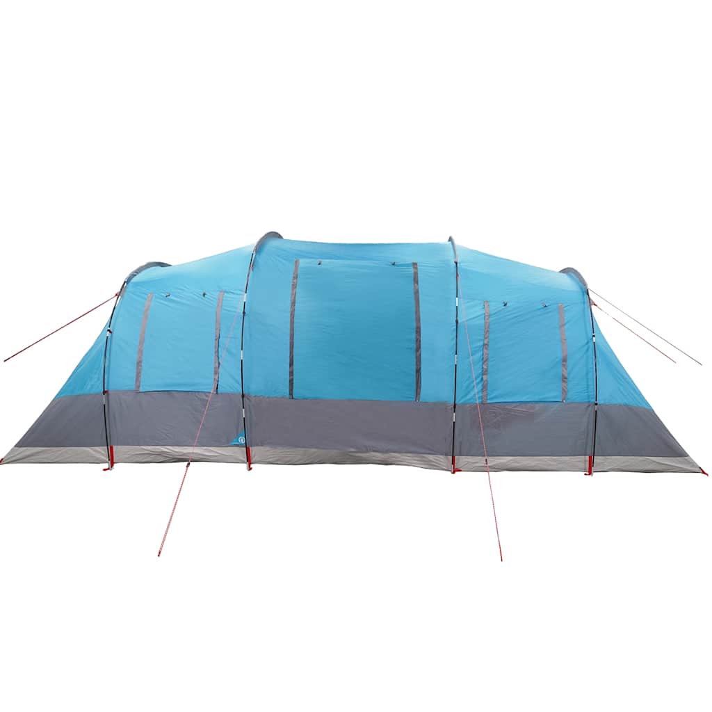 Tunnel Family Tent 6 Persons Blue Waterproof