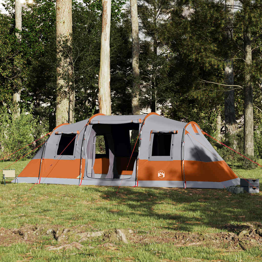 Tunnel Family Tent 6 Persons Gray Waterproof