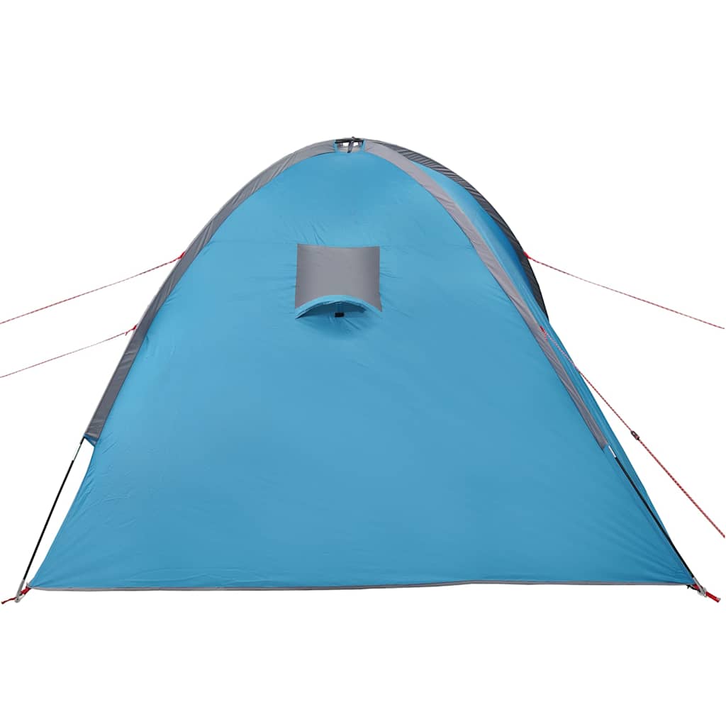 Dome Family Tent 8 Persons Blue Waterproof