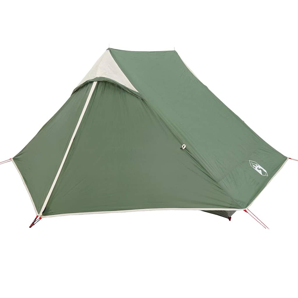 Camping Tent 2 Persons Green Waterproof