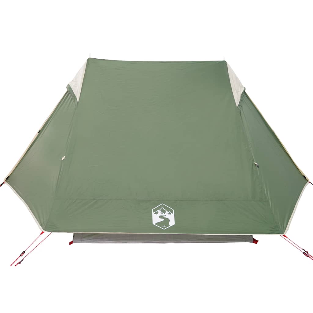 Camping Tent 2 Persons Green Waterproof