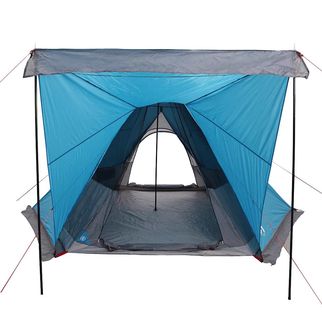 Tipi Family Tent 6 Persons Blue Waterproof