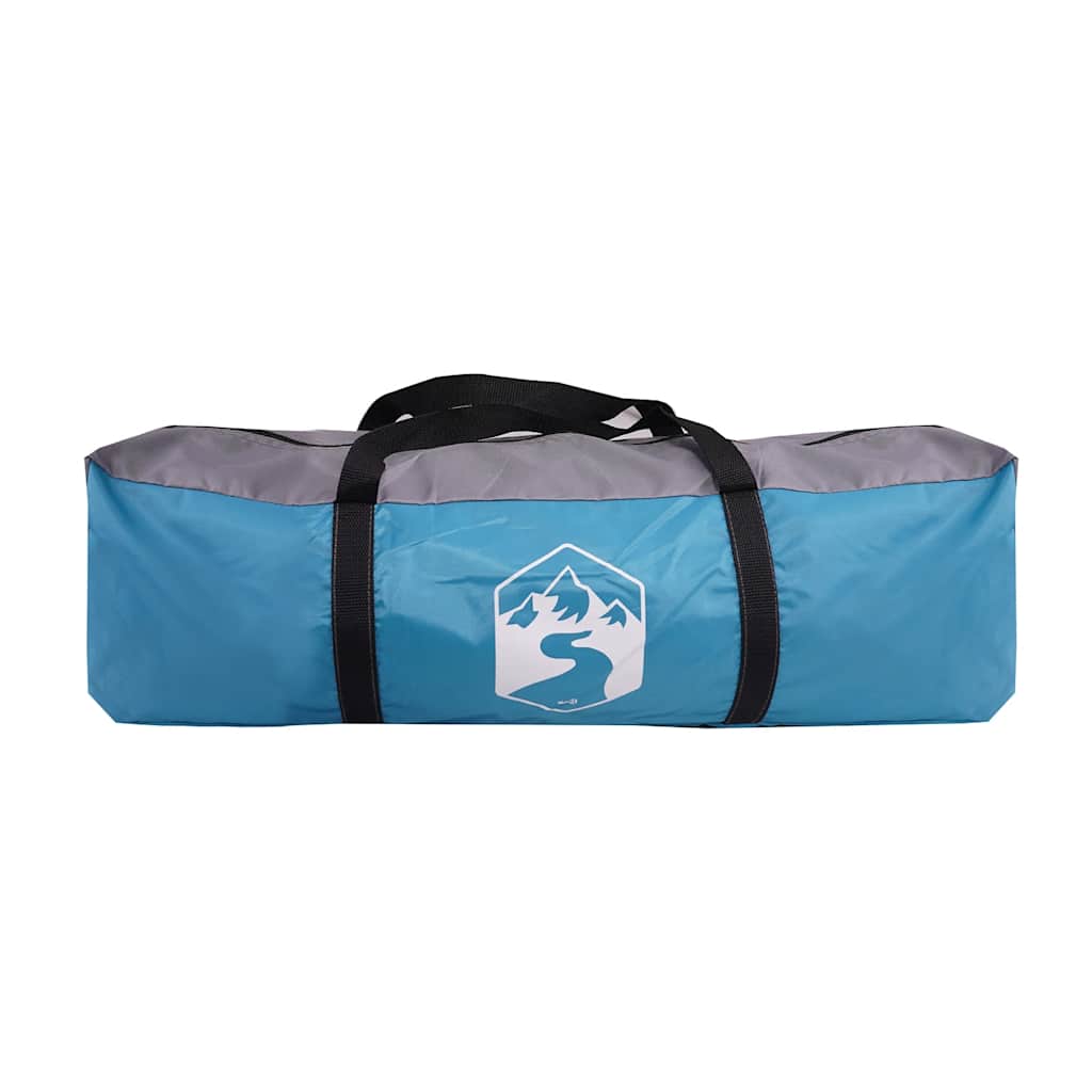 Tipi Family Tent 6 Persons Blue Waterproof