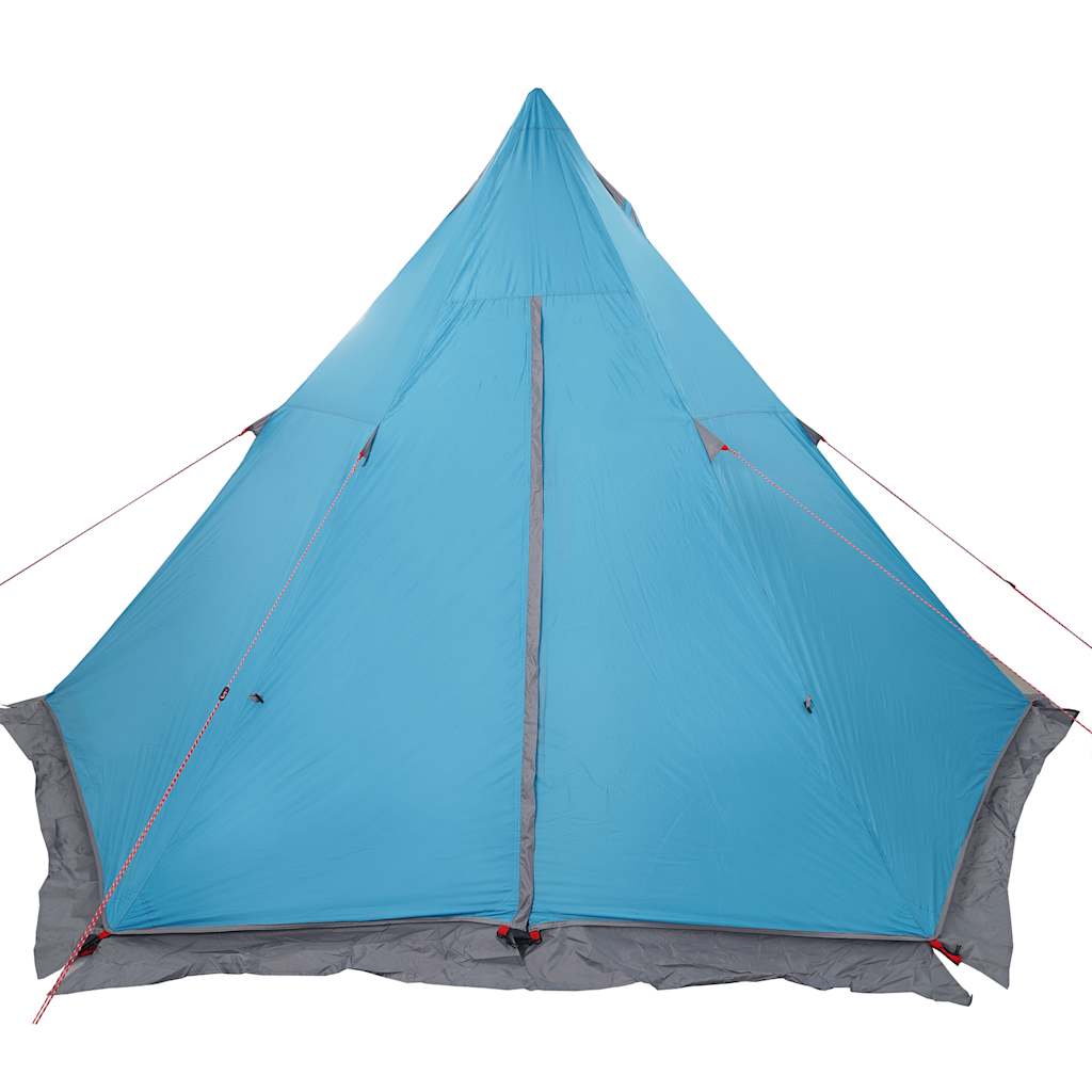 Tipi Family Tent 6 Persons Blue Waterproof