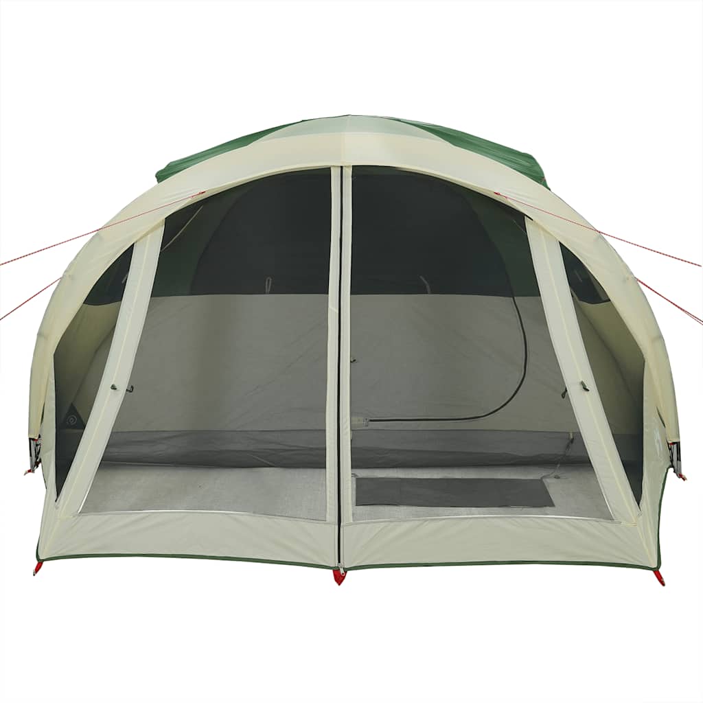 Tunnel Family Tent 6 Persons Green Waterproof