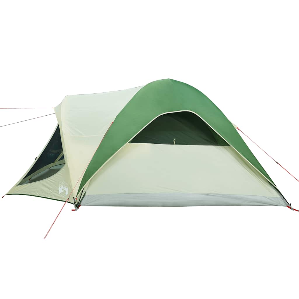 Tunnel Family Tent 6 Persons Green Waterproof