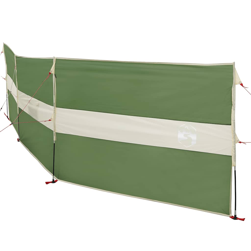 Camping Windbreak Green 490x123 cm Waterproof
