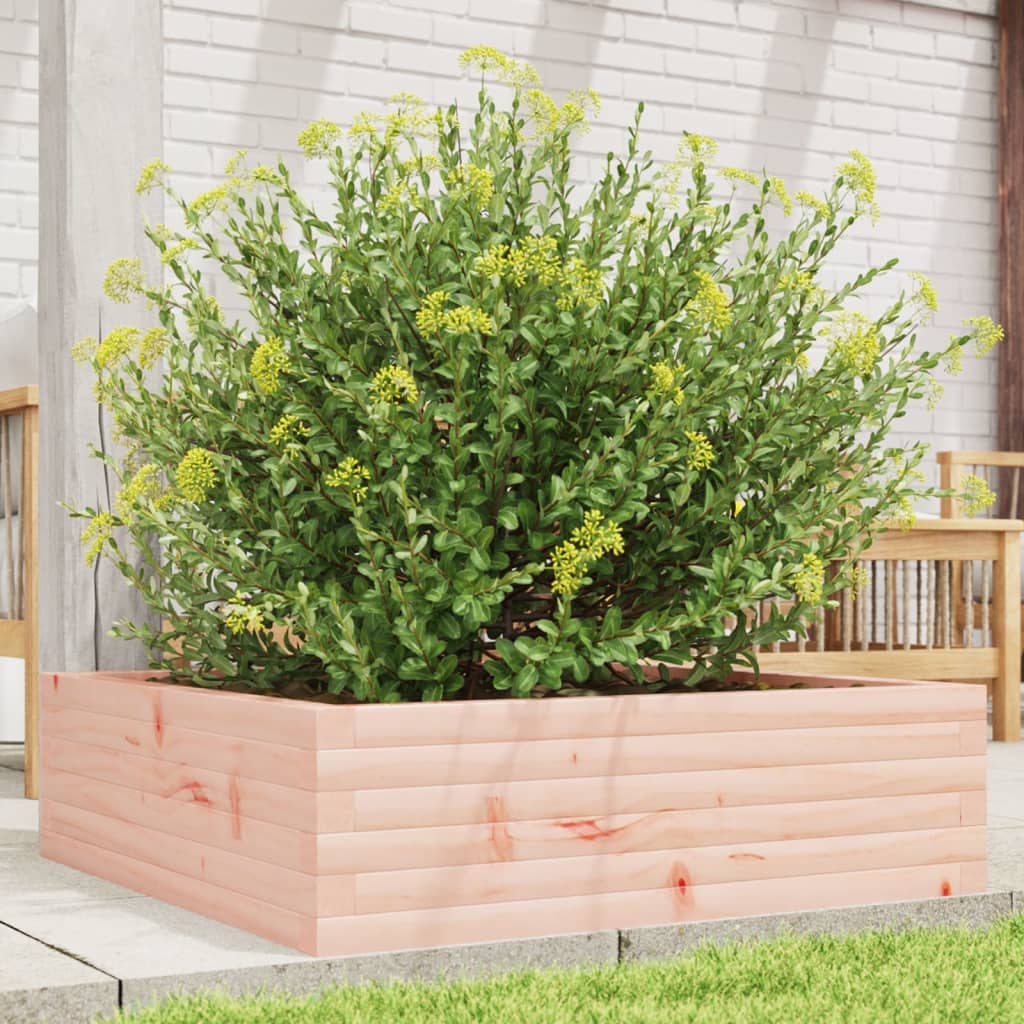 Pflanzkübel 80x80x23 cm Massivholz Douglasie