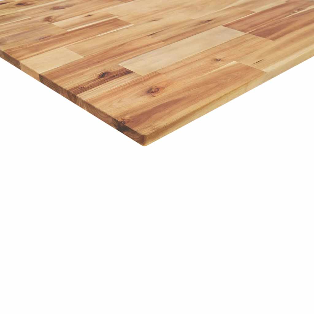 Tischplatte Quadratisch 40x40x2 cm Massivholz Akazie
