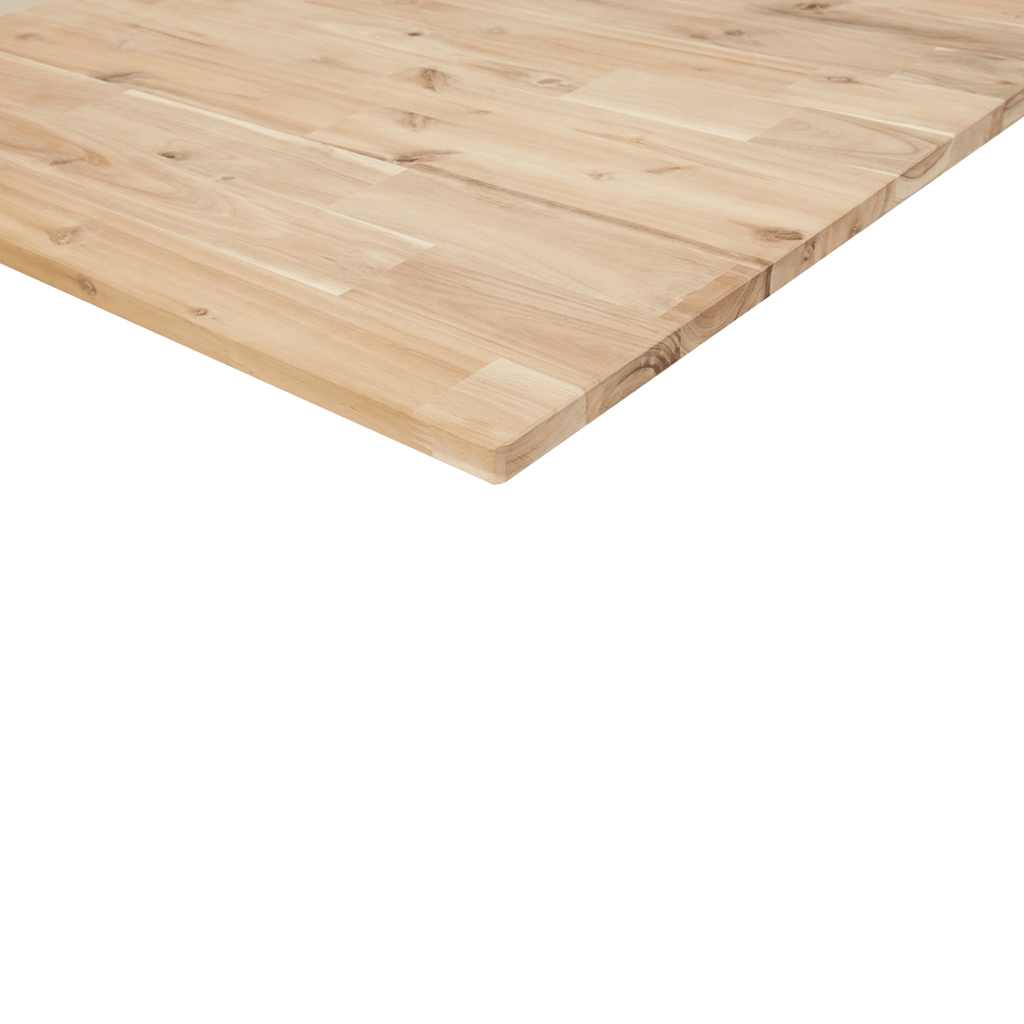 Table top rectangular 80x70x2 cm solid wood acacia