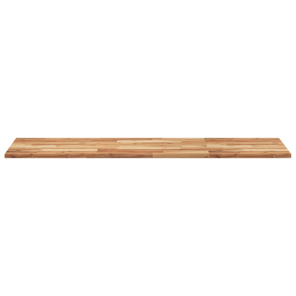 Tischplatte Rechteckig 160x50x2 cm Massivholz Akazie