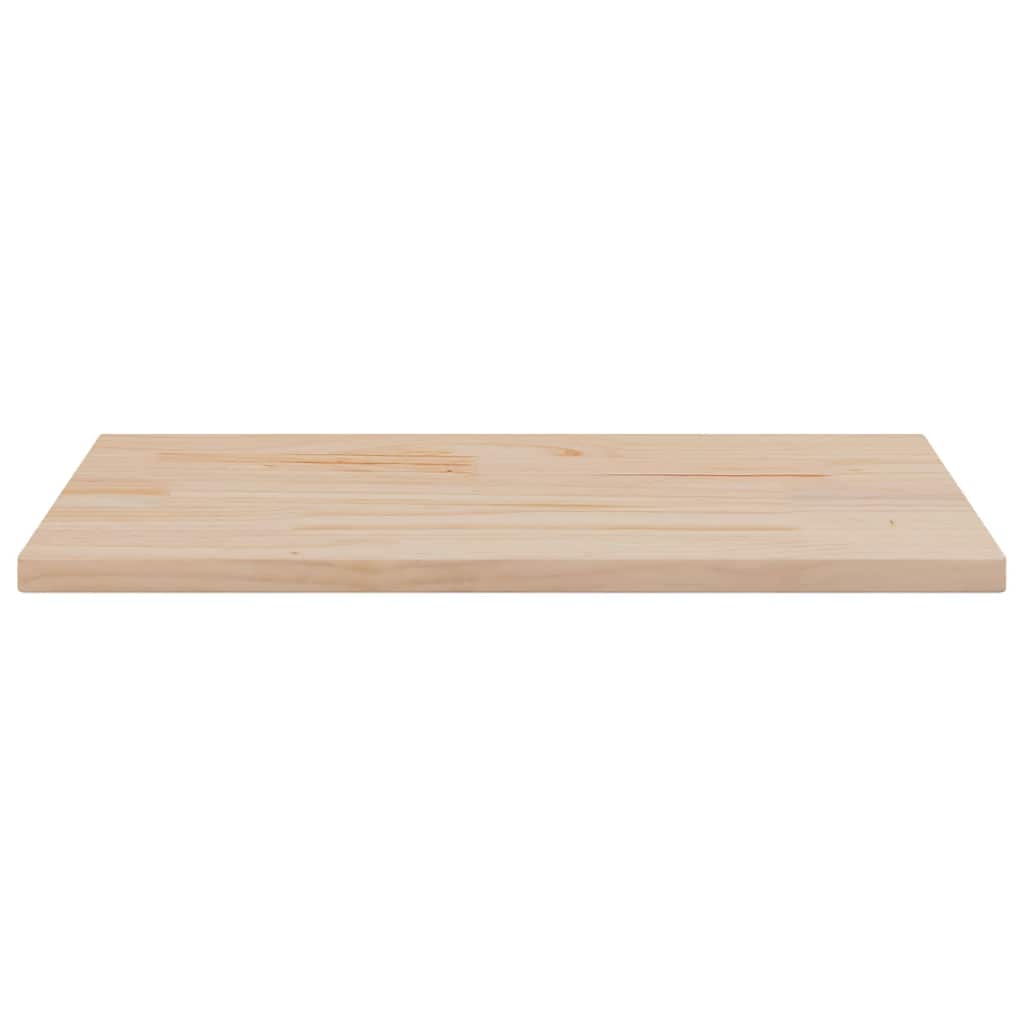 Table tops 2 pcs. 80x40x1.7 cm Rectangular Solid Pine
