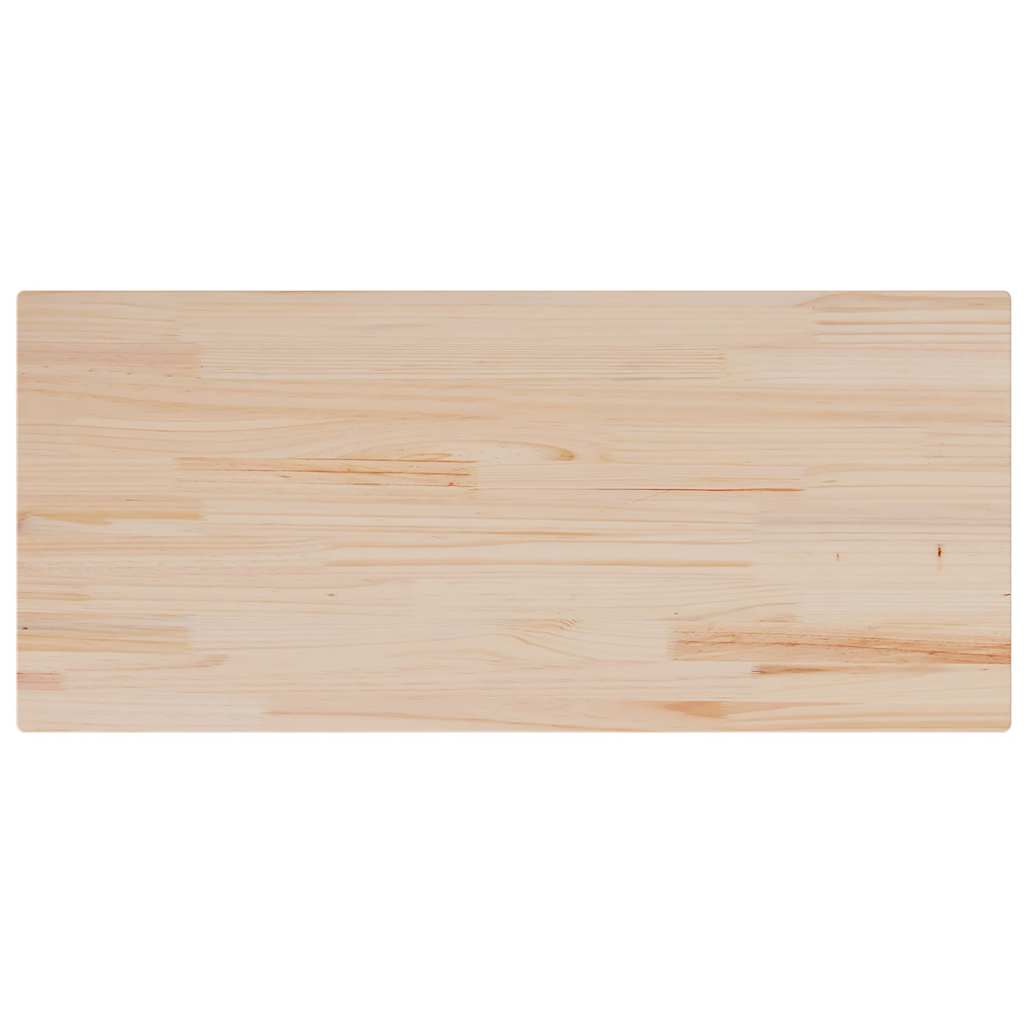 Tischplatte 90x40x1,7 cm Rechteckig Massivholz Kiefer