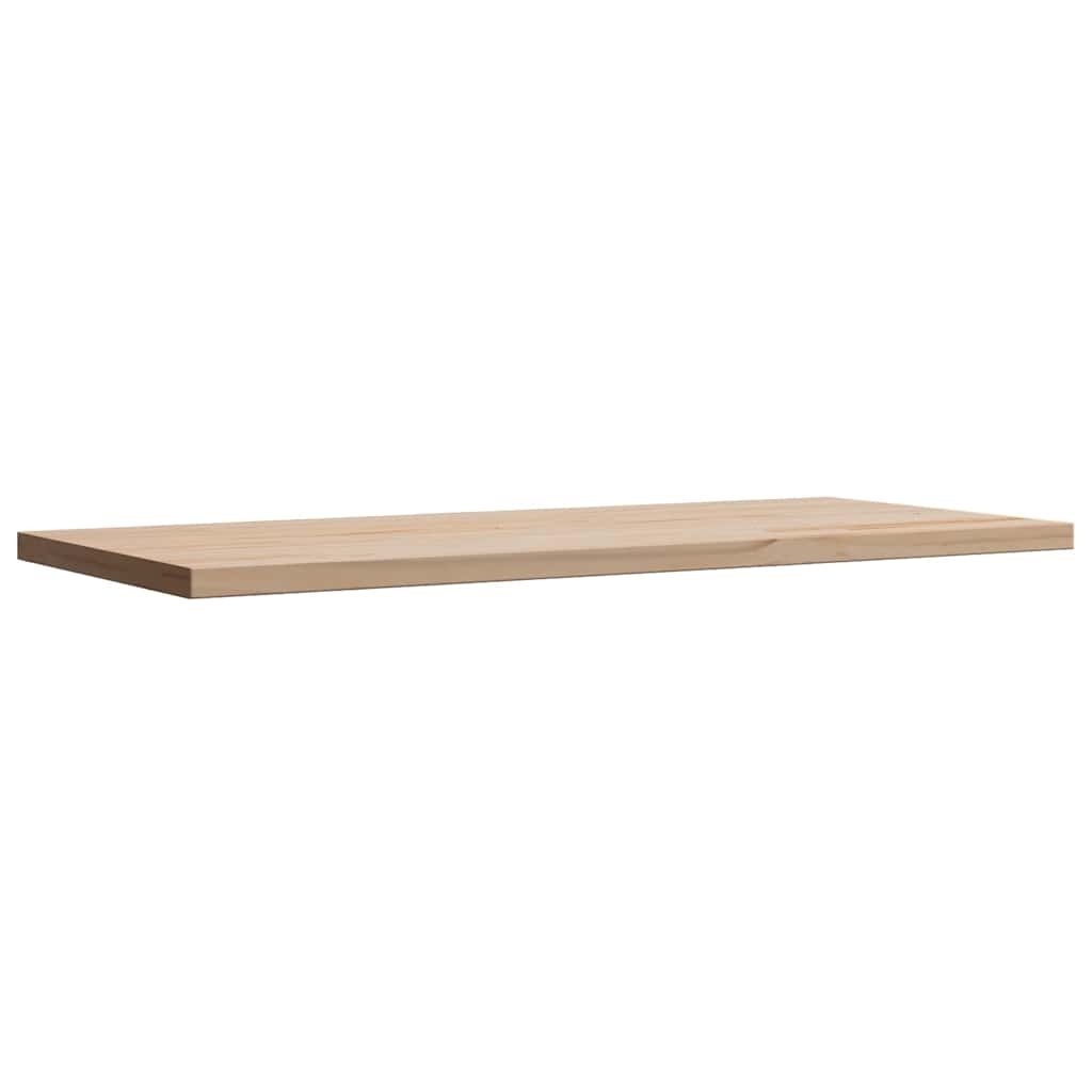 Tischplatte 90x40x1,7 cm Rechteckig Massivholz Kiefer