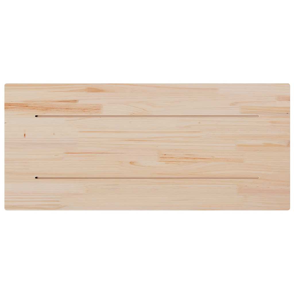 Tischplatte 90x40x1,7 cm Rechteckig Massivholz Kiefer