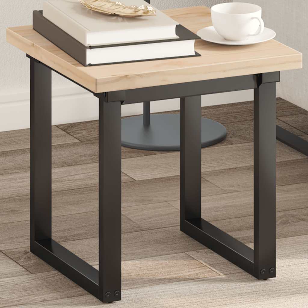 Tischplatte 40x40x2,5 cm Quadratisch Massivholz Kiefer