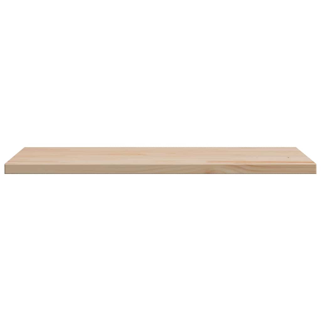 Tischplatte 80x50x2,5 cm Rechteckig Massivholz Kiefer