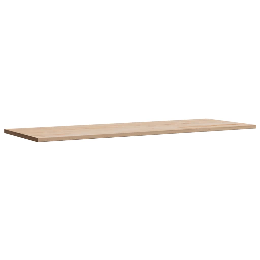 Tischplatte 110x40x2,5 cm Rechteckig Massivholz Kiefer