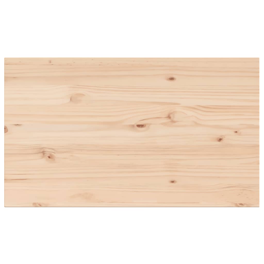 Table tops 3 pcs. 80x47x2.5 cm Rectangular Solid Pine