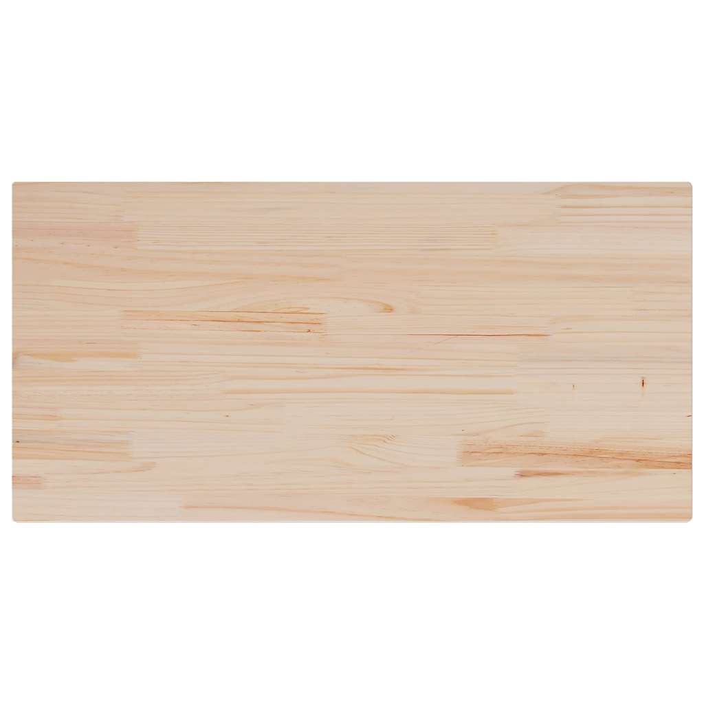 Tischplatten 4 Stk. 100x50x2,5 cm Rechteckig Massivholz Kiefer