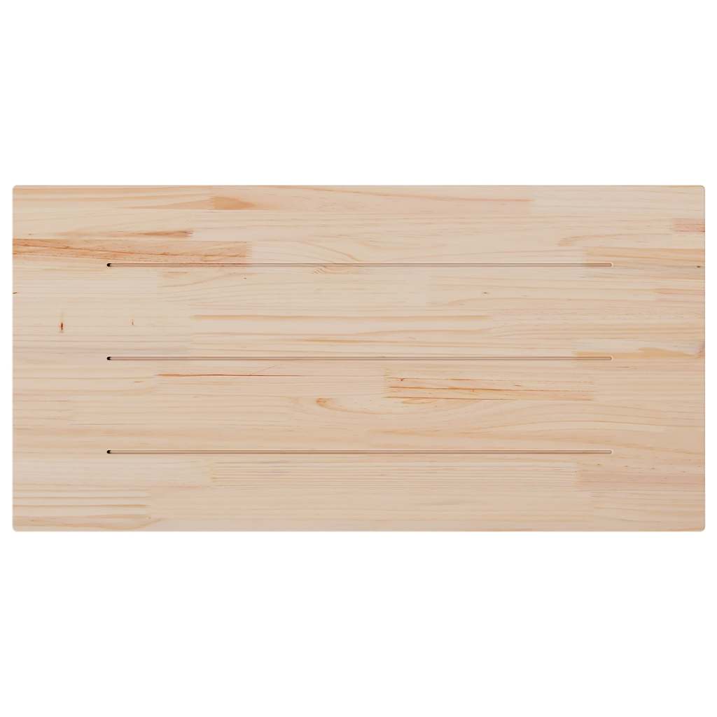 Tischplatten 4 Stk. 100x50x2,5 cm Rechteckig Massivholz Kiefer