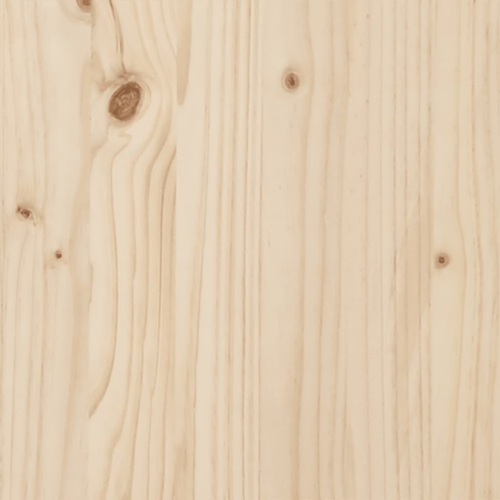 Esstisch O-Gestell 200x100x75,5cm Massivholz Kiefer & Stahl
