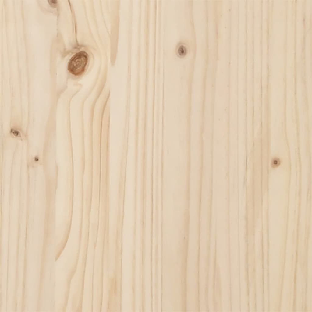 Esstisch Y-Gestell 80x80x75,5 cm Massivholz Kiefer & Stahl