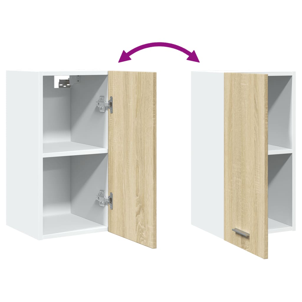 Wall cabinet Lyon Sonoma oak 29.5x31x60 cm wood material