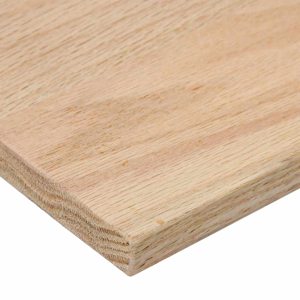 Stair treads 4 pcs. Untreated 120x25x2 cm solid oak wood