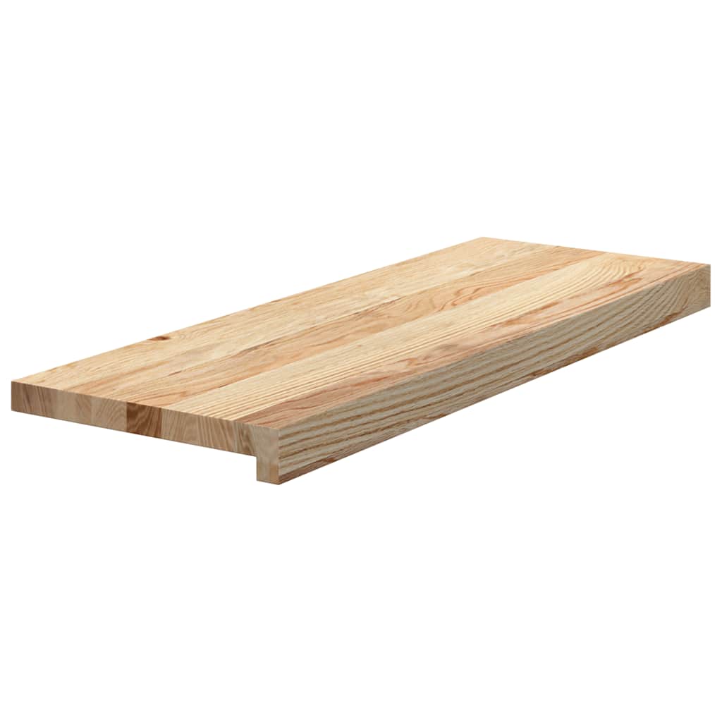 Treppenstufen 12 Stk. Unbehandelt 70x25x2 cm Massivholz Eiche
