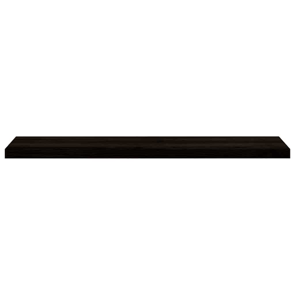 Treppenstufen 12 Stk. Dunkelbraun 120x25x2 cm Massivholz Eiche