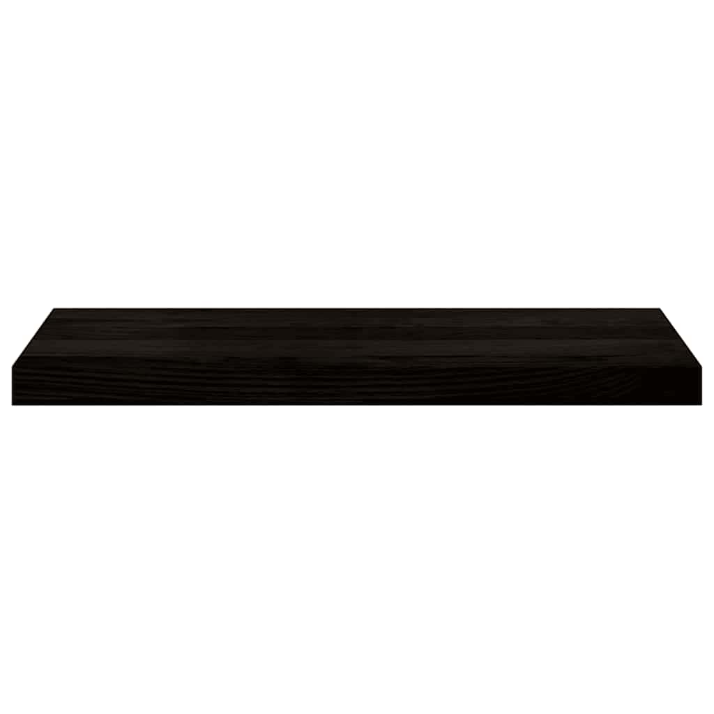 Treppenstufen 12 Stk. Dunkelbraun 70x30x2 cm Massivholz Eiche