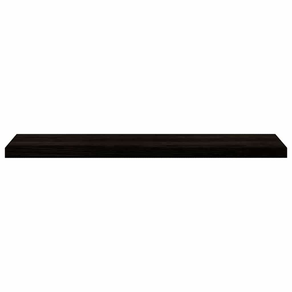 Treppenstufen 12 Stk. Dunkelbraun 110x30x2 cm Massivholz Eiche